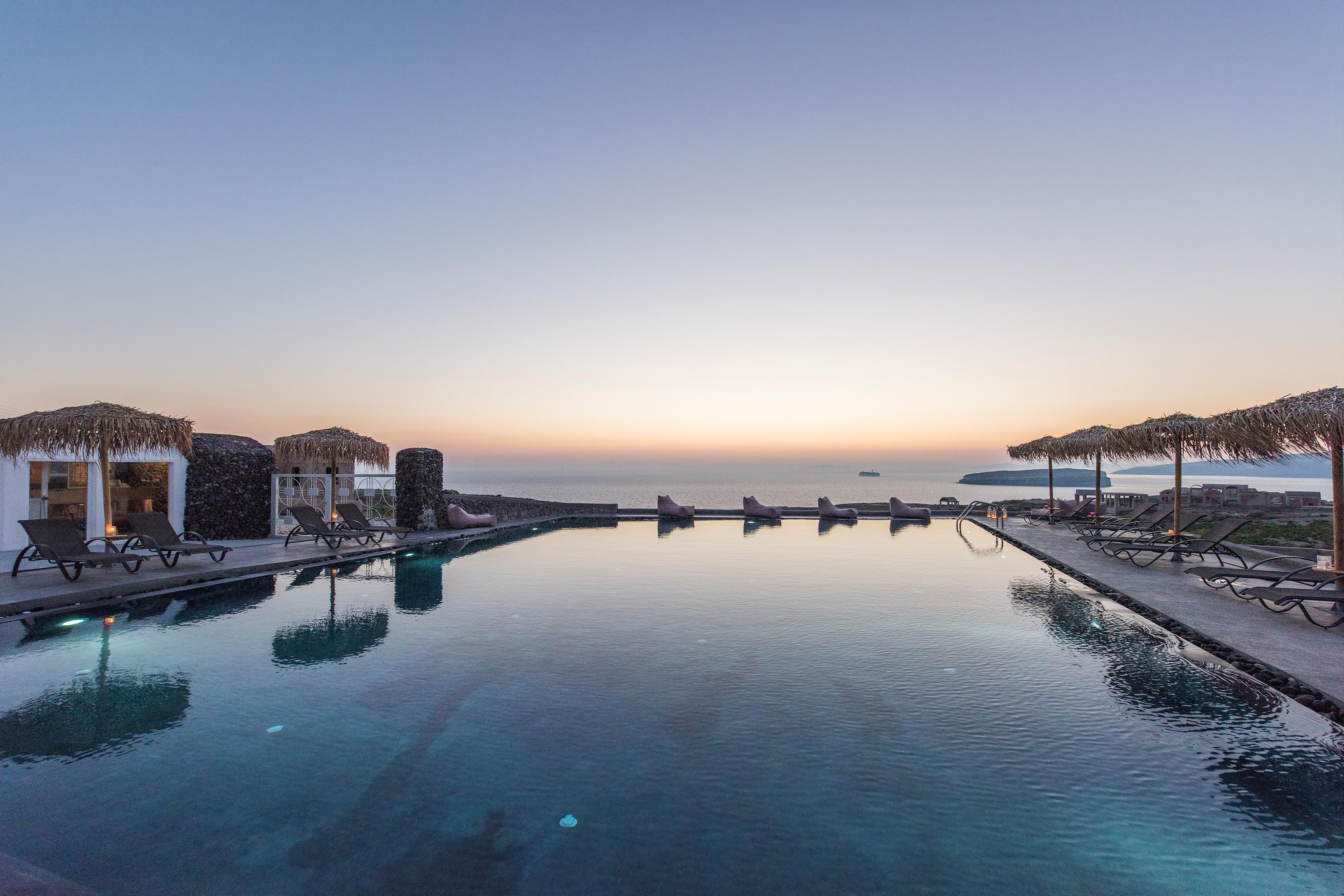 Sunset Faros Hotel Akrotiri  Exterior photo